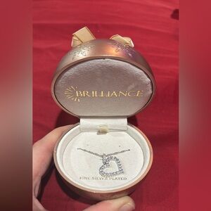 Silver plated necklace